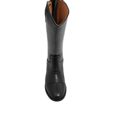 Kinderstiefel Supreme Wide Calf mit Schnürung Schwarz