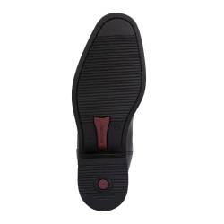 Unisex-Stiefel Supreme aus weichem Leder mit rückseitigem Reißverschluss Schwarz