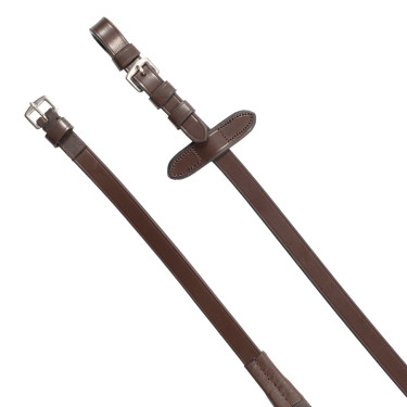 Anatomisches Equestro-Zaumzeug mit gebogener Nasenriemenführung Dunkelbraun