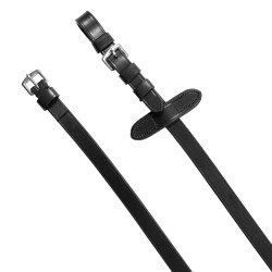 Equestro-Zaumzeug mit anatomischem Nasenriemen Schwarz