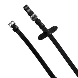 Anatomisches Equestro-Zaumzeug mit fuchsiafarbenen Steinen Schwarz