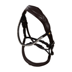 Trense Equestro Softy Cover Dunkelbraun Trense Equestro Softy Cover Dunkelbraun