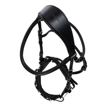 Hackamore-Zaumzeug Supreme Schwarz