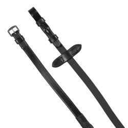 Mexikanisches Zaumzeug Supreme mit anatomischem Nasenriemen Schwarz