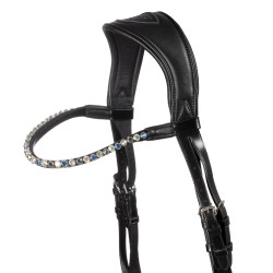 Zaum Moulin Rouge Acavallo aus Kalbsleder Schwarz