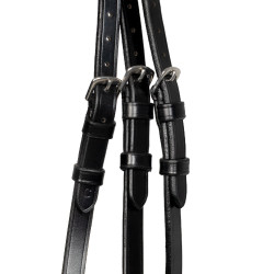 Zaum Moulin Rouge Acavallo aus Kalbsleder Schwarz