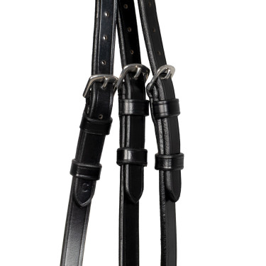 Zaum Moulin Rouge Acavallo aus Kalbsleder Schwarz