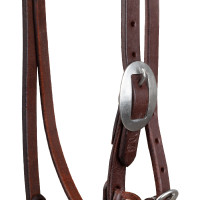 One-Ear-Zaumzeug Pool’s mit Kehlriemen Geölt One-Ear-Zaumzeug Pool’s mit Kehlriemen Geölt