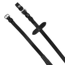 Trense Supreme mit gebogener anatomischer Nasenkrause Schwarz