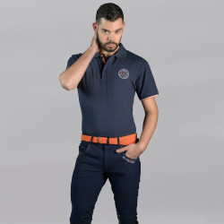 Pantalon Flags & Cup Saint Malo homme Bleu marine
