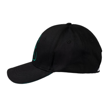 Unisex-Baseballkappe von Acavallo Schwarz