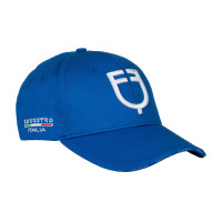Unisex-Kappe Equestro x FISE Marineblazer Marineblau