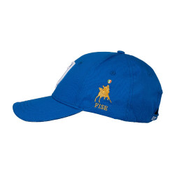 Unisex-Kappe Equestro x FISE Blau aus Savoyen