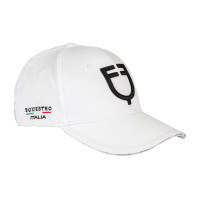 Unisex-Kappe Equestro x FISE Weiß Wei&amp;szlig;
