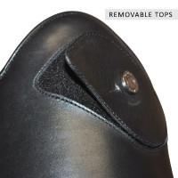 Stiefel PRATONI schwarz Canter