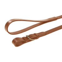Lange, robuste Equestro-Messingkette Cognac Braun Lange, robuste Equestro-Messingkette Cognac Braun