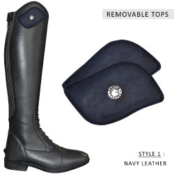 Stiefel PRATONI schwarz Canter