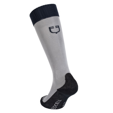 Equestro Technical Basic Socken im 3er-Pack Korallenblau / eisgrau / Marineblazer