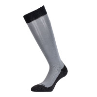 Unisex Equestro Basic Socken aus technischem Gewebe Asphalt / Schwarz Unisex Equestro Basic Socken aus technischem Gewebe Asphalt / Schwarz