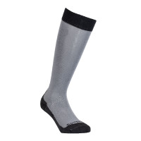 Unisex Equestro Basic Socken aus technischem Gewebe Asphalt / Schwarz Unisex Equestro Basic Socken aus technischem Gewebe Asphalt / Schwarz