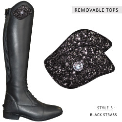 Stiefel PRATONI schwarz Canter