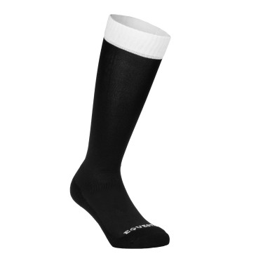 Unisex Equestro Basic Socken aus technischem Gewebe Schwarz / Weiß