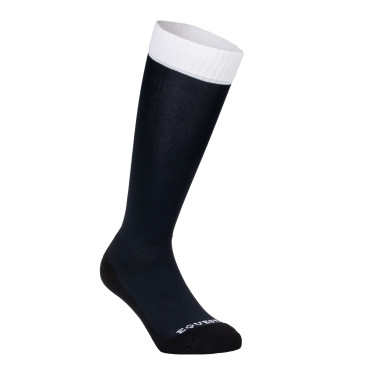 Unisex Equestro Basic Socken aus technischem Gewebe Marine Blazer / Weiß Marineblau