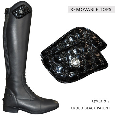 Stiefel PRATONI schwarz Canter Stiefel PRATONI schwarz Canter