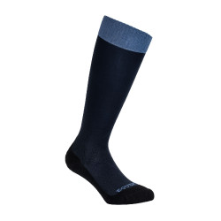 Unisex Equestro Basic Socken aus technischem Gewebe Marineblazer / Berling Sea
