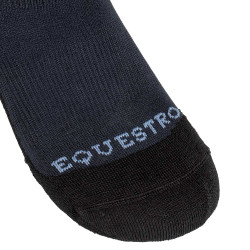 Unisex Equestro Basic Socken aus technischem Gewebe Marineblazer / Berling Sea