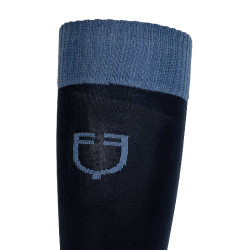 Unisex Equestro Basic Socken aus technischem Gewebe Marineblazer / Berling Sea