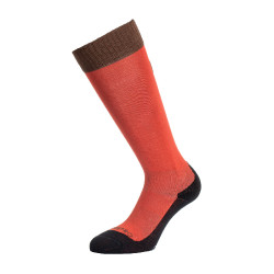 Unisex Equestro Basic Socken aus technischem Gewebe Redwood / Braun Unisex Equestro Basic Socken aus technischem Gewebe Redwood / Braun