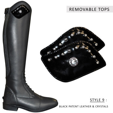 Stiefel PRATONI schwarz Canter Stiefel PRATONI schwarz Canter