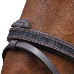Trensenzaum Canter Schwarz Strass Trensenzaum Canter Schwarz Strass
