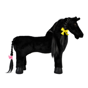 Pferdespielzeug Equestro 48×33 cm Schwarz