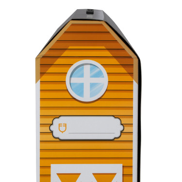 Pferdespielzeug Equestro 48×33 cm Schwarz