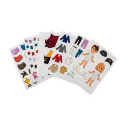 Pferdespielzeug Equestro 48×33 cm Braun / Weiß