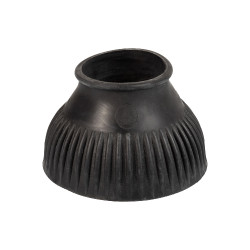 Glocken aus Gummi von Acavallo mit Logo Schwarz