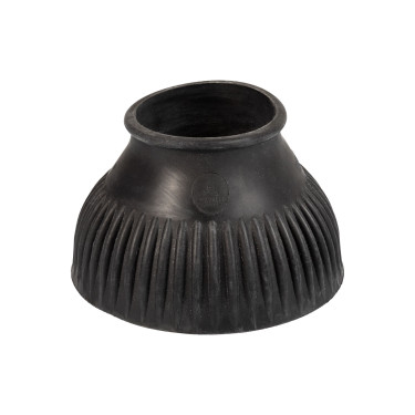 Glocken aus Gummi von Acavallo mit Logo Schwarz