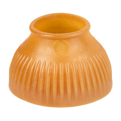 Glocken aus Gummi von Acavallo mit Logo Braun