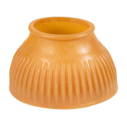 Glocken aus Gummi von Acavallo mit Logo Braun