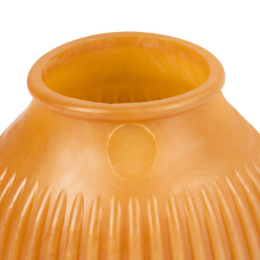 Glocken aus Gummi von Acavallo mit Logo Braun