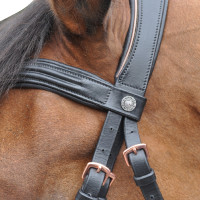 Bridon Canter ROSE GOLD Noir Bridon Canter ROSE GOLD Noir