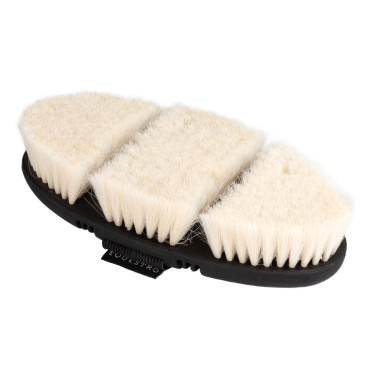 Flexible Equestro-Putzbürste mit weichen Borsten Natürlich Braun Flexible Equestro-Putzbürste mit weichen Borsten Natürlich Braun