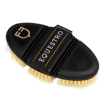 Flexibler Equestro-Striegel für die Pflege Natürlich Braun