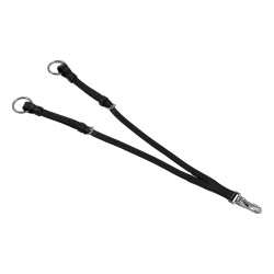 Anatomischer Hunting-Brustgurt Supreme mit abnehmbarer Martingale Schwarz