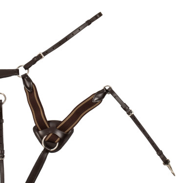 5-Punkt-Brustblatt Supreme Dunkelbraun