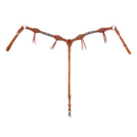 Western-Jagdhalsriemen Pool’s Deluxe Natürlich Braun