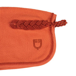 Equestro-Fleece-Decke für Spielzeugpferd Ziegelrot