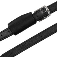 Supreme Mono-Strang-Steigbügelriemen Schwarz